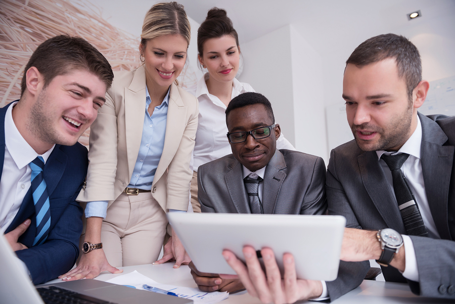 young business professionals